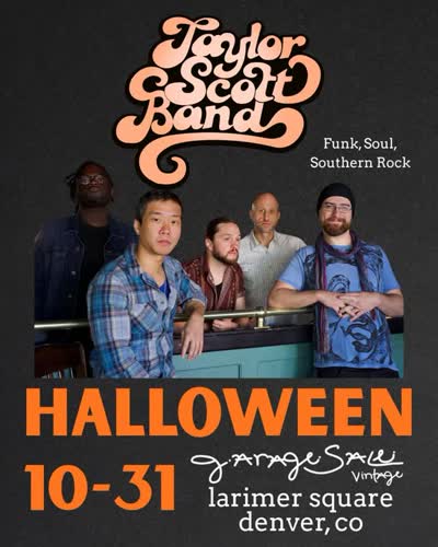Taylor Scott Band Halloween Live