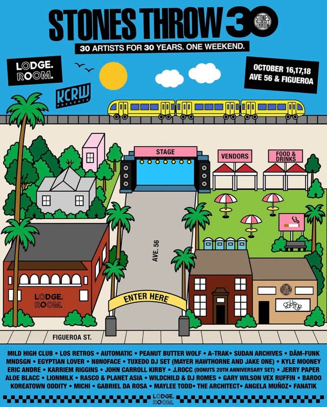 Stones Throw 30: an outdoor festival celebrating three decades of Stones Throw