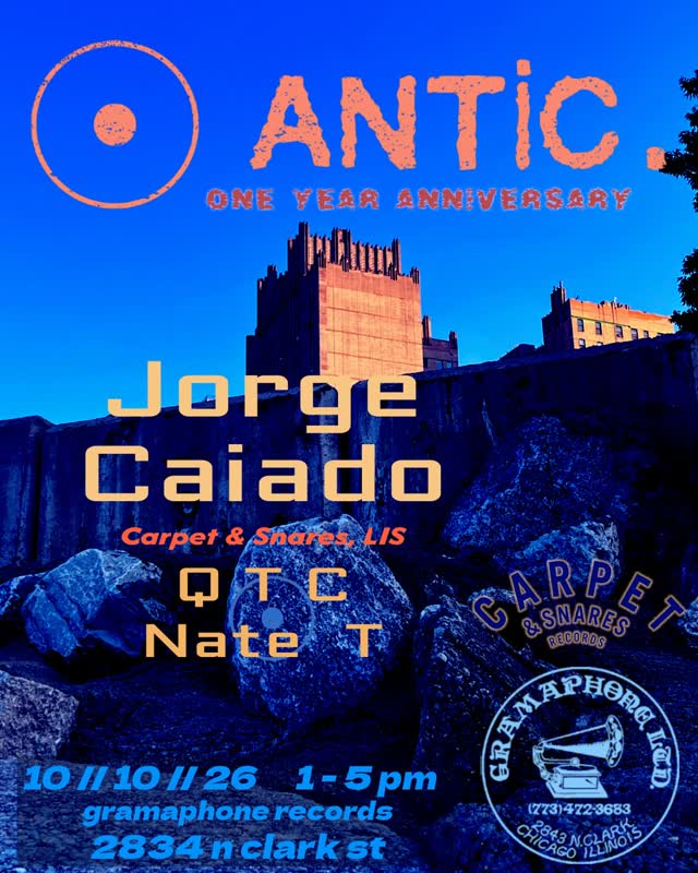 ANTIC. ONE YEAR ANNIVERSARY