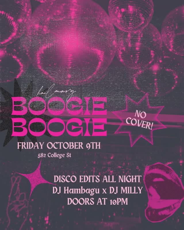 BOOGIE THE NIGHT AWAY