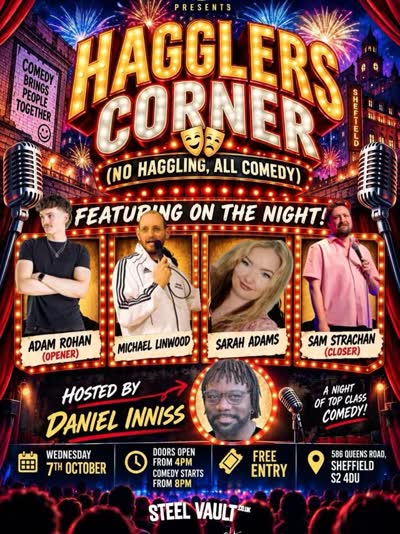Hagglers Corner Comedy Night