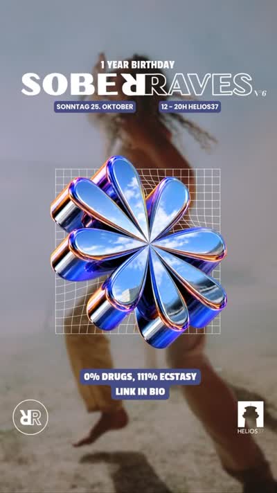 Sober October @sober.raves 1st Anniversary
