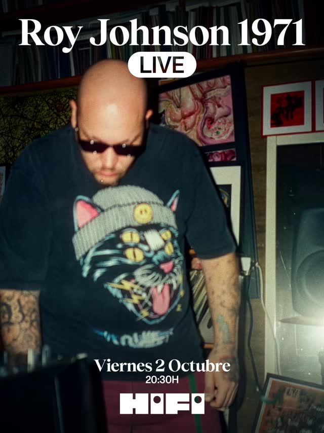 No te pierdas este próximo viernes 2 de octubre a @royjohnson1971 en formato LIVE desde las 20:30