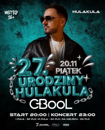 Wyjątkowe urodziny pełne rozrywki, muzyki i pozytywnej energii! C-BOOL z klubową energią