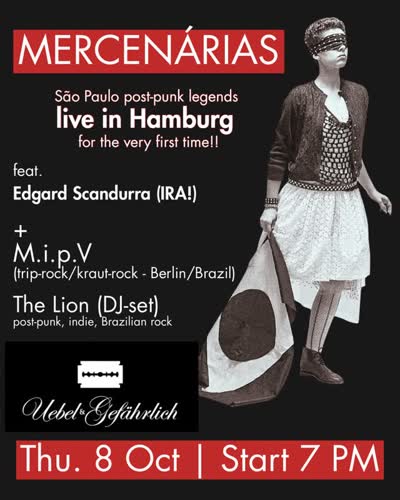 HEY, HAMBURG! MERCENÁRIAS Hamburg Debut