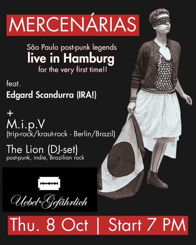 HEY, HAMBURG! MERCENÁRIAS Hamburg Debut