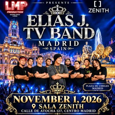 ELIAS J. TV.BAND - DOMINGO 01 NOVIEMBRE DE 19H A 22:30H