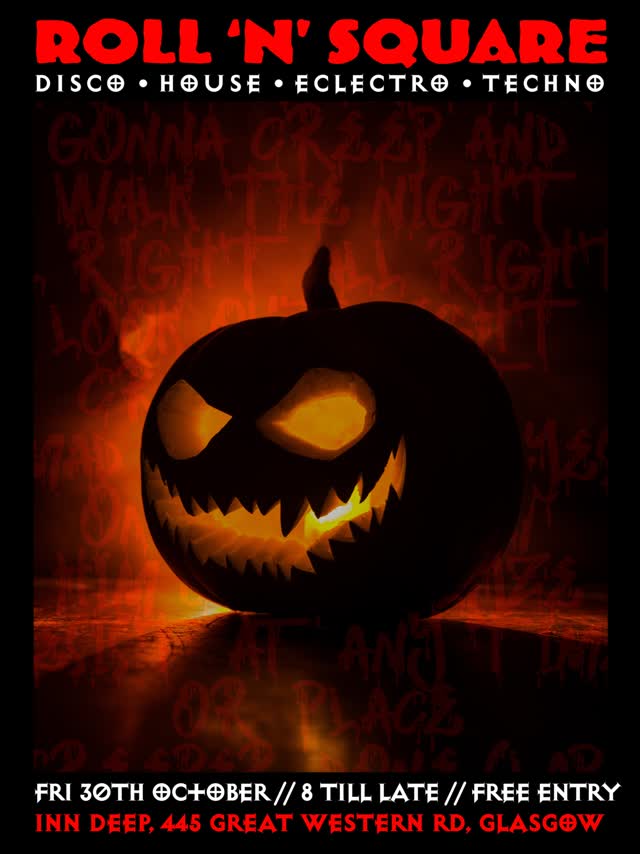 Raising hell for another edition of ROLL ‘N’ SCARE @inndeepbar