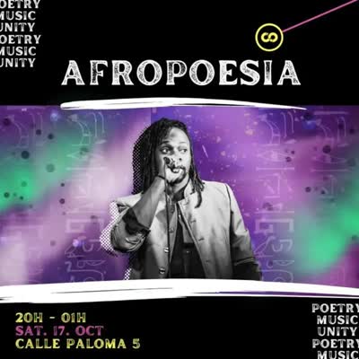 Afropoesia Live Music Showcase & Poetry Open Mic