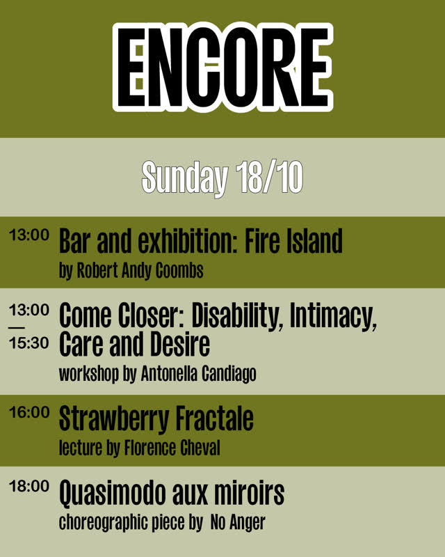 ENCORE Day Two: Exhibition, Workshop, Reading, and Performance