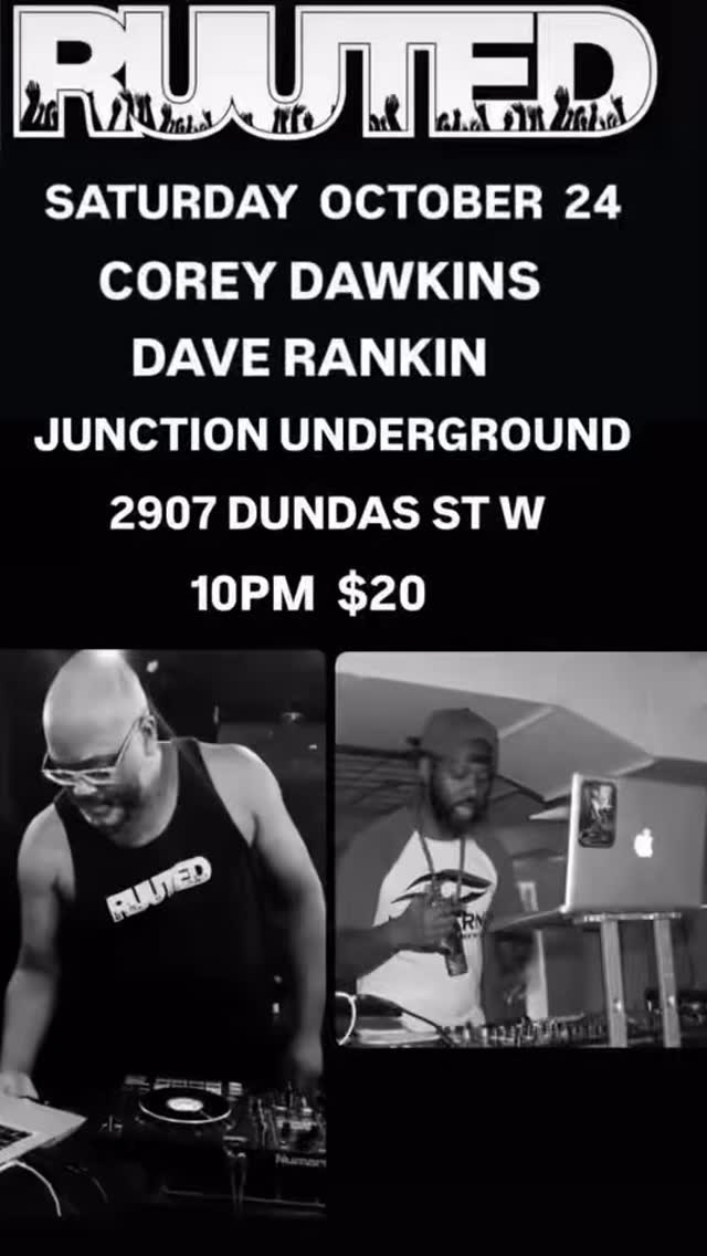SAT OCT 24TH-RUUTED IS AT THE JUNCTION UNDERGROUND