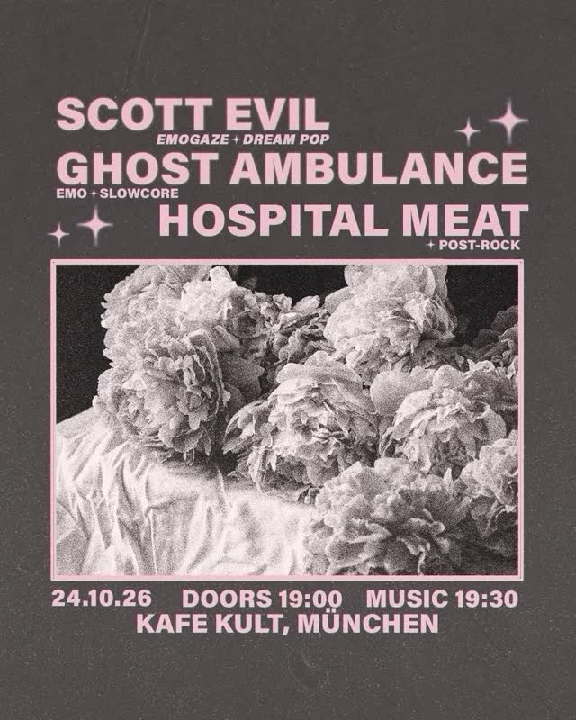 Konzert mit SCOTT EVIL, GHOST AMBULANCE und HOSPITAL MEAT