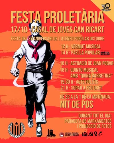 FESTA PROLETARIA !!️
