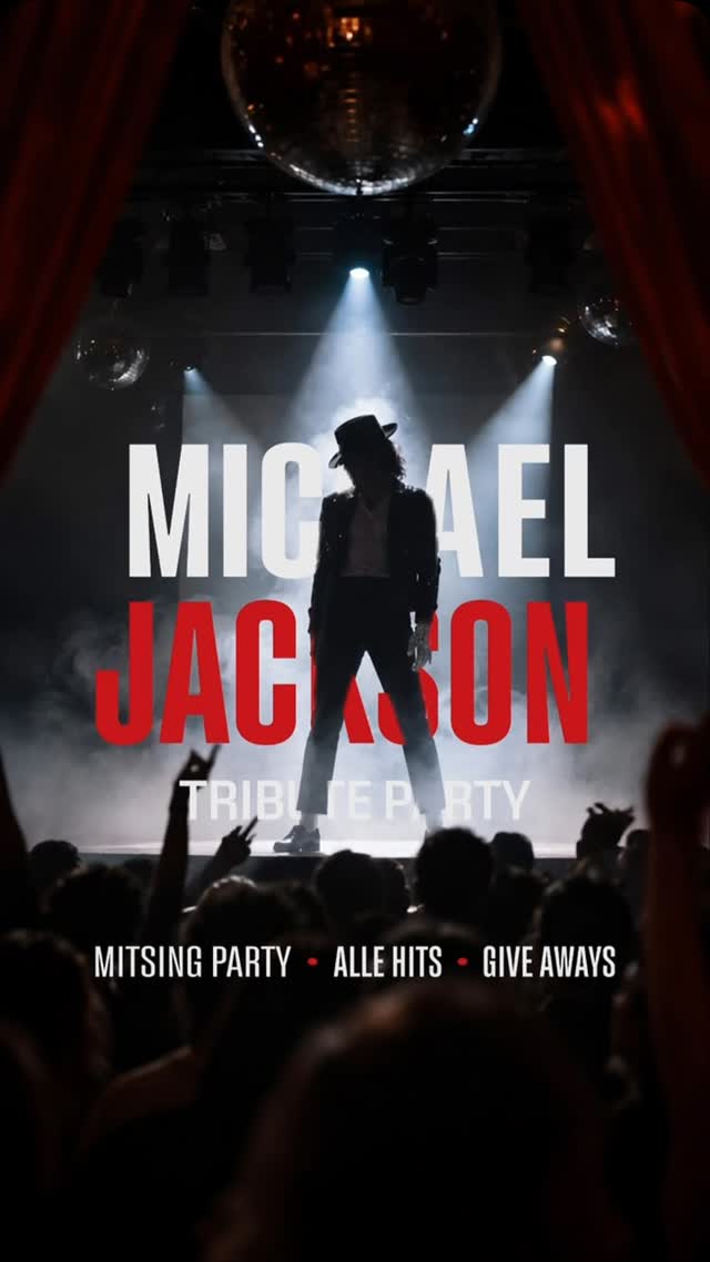 MICHAEL JACKSON TRIBUTE PARTY – The Sing-Along Experience