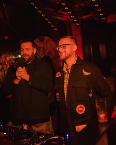Our first listening party in Warsaw @kawasaki.music.club 🫰🏼 Next one will be in Madrid on the 15th of October 🎶