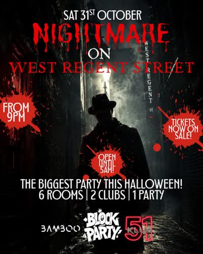 Nightmare on West Regent Street Block Party