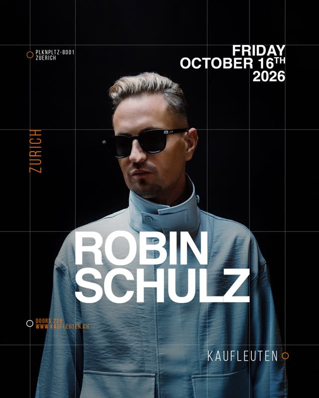 Robin Schulz - 16.10.2026