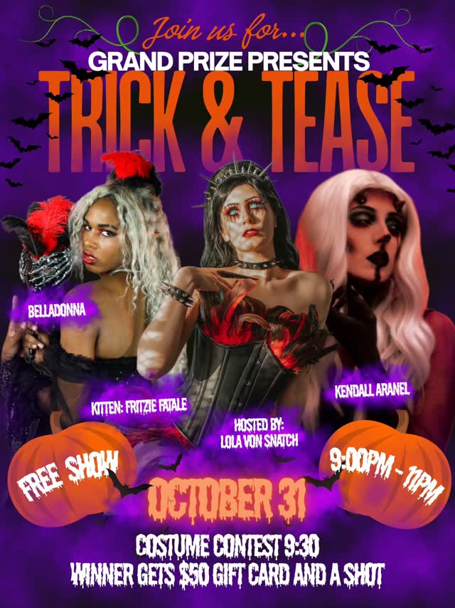 Grand Prize Presents Trick & Tease