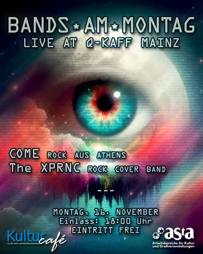 BANDS AM MONTAG LIVE AT Q-KAFF MAINZ