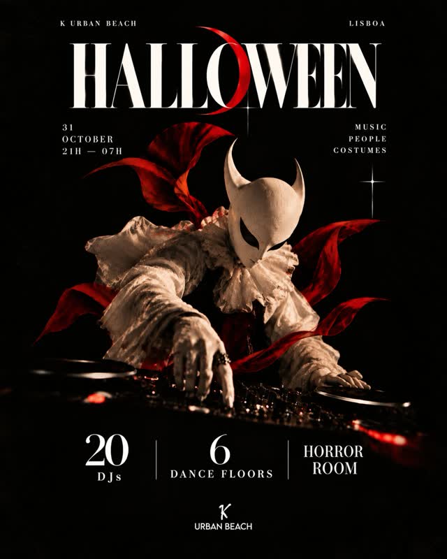 This Halloween, K Urban Beach becomes something else... 👀💀🎃👻