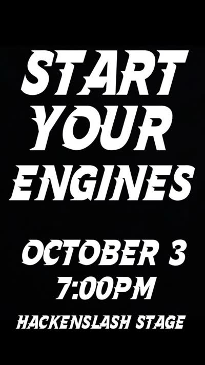 Start. Your. Engines.