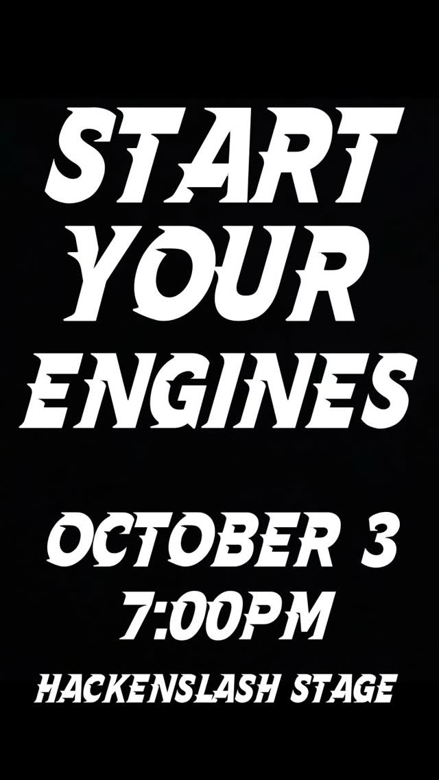 Start. Your. Engines.