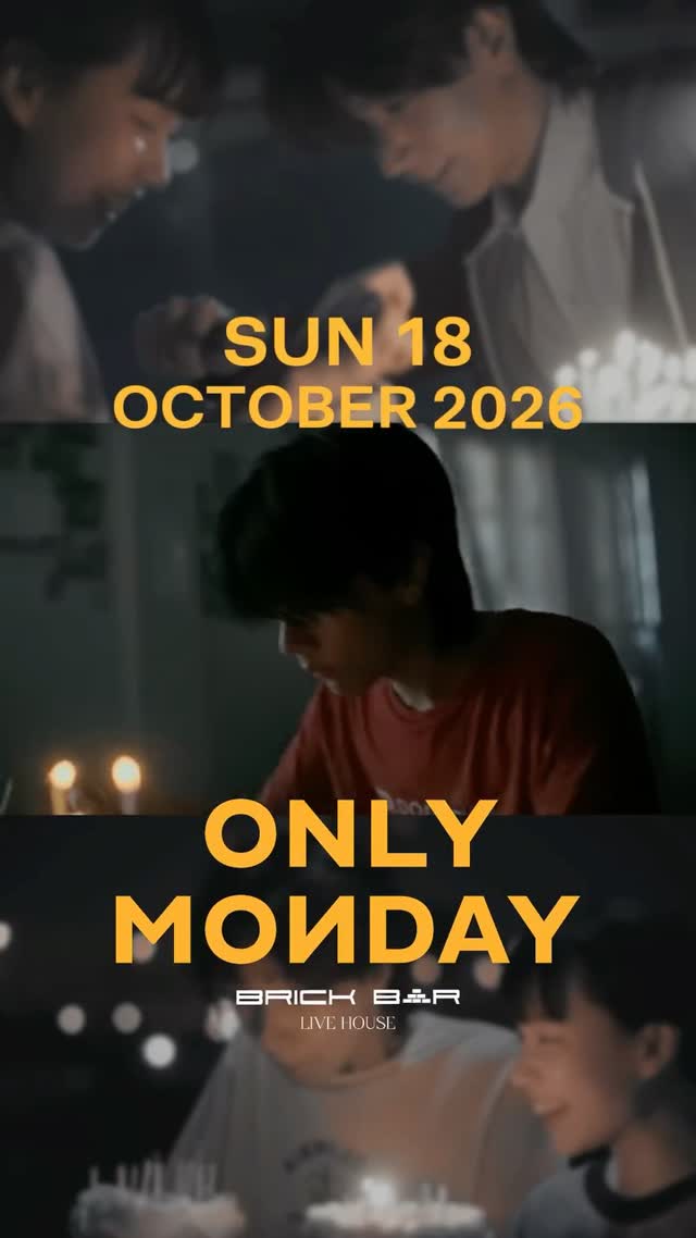 18 ตุลา Only Monday Live @Brick Bar