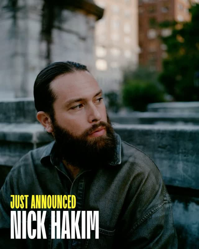 Lineup Announcement: Nick Hakim joins Helado Tropical on 10/25 in the Main Hall.