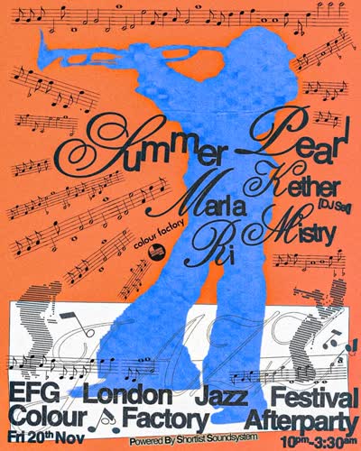 EFG London Jazz Festival Colour Factory Afterparty