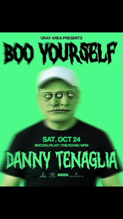 DANNY TENAGLIA’S BOO YOURSELF RETURNS TO BROOKLYN THIS HALLOWEEN