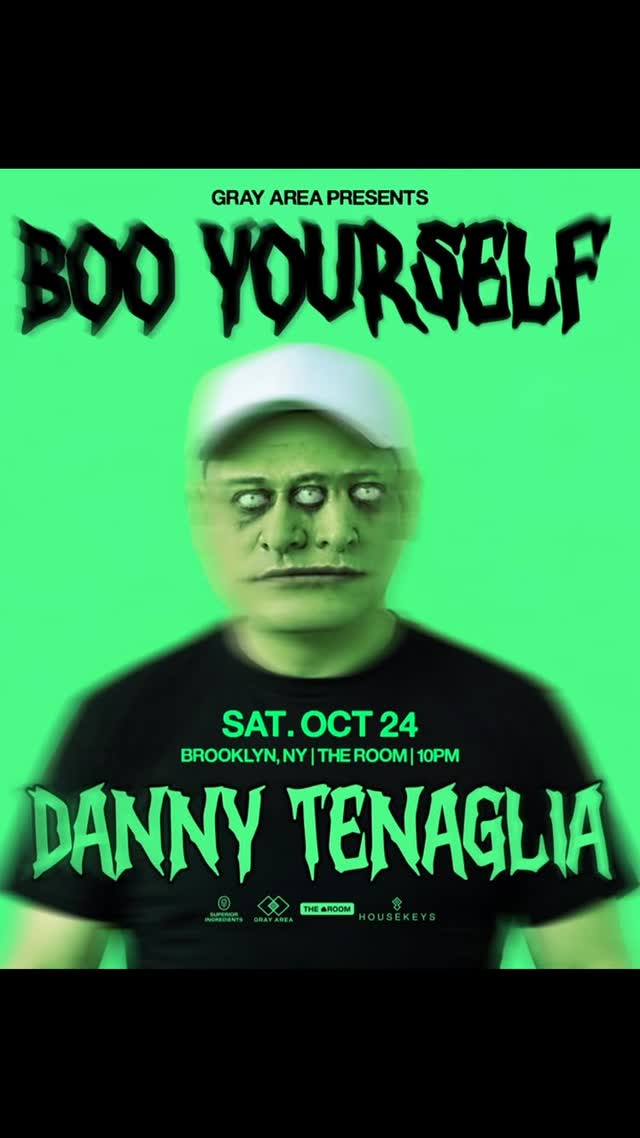DANNY TENAGLIA’S BOO YOURSELF RETURNS TO BROOKLYN THIS HALLOWEEN