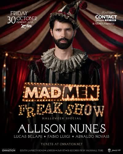 MADMEN: FREAK SHOW — LINEUP REVEALED