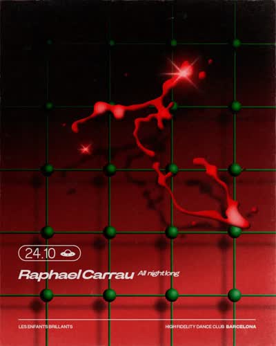 @carrau takes over the spaceship on October 24 for an all-night-long session.