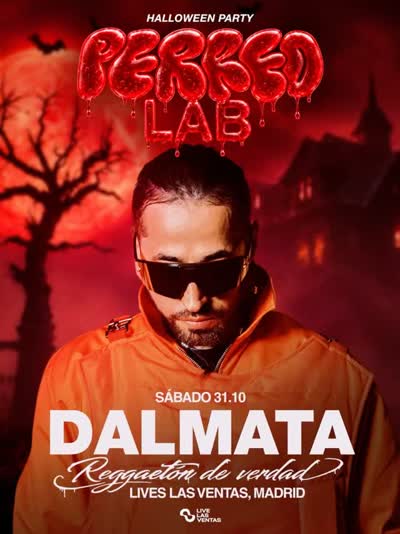 Este 31 de octubre en LIVE LAS VENTAS, nuestro invitado especial es... DALMATA🔥 Quién está listo para escuchar reggaeton DE VERDAD? Corre a comprar tu ticket que vuelan!!!!🎟️ (link en la bio)