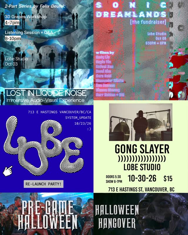 Official Relaunch Party! / Gong Slayer / Pre-Game Halloween
