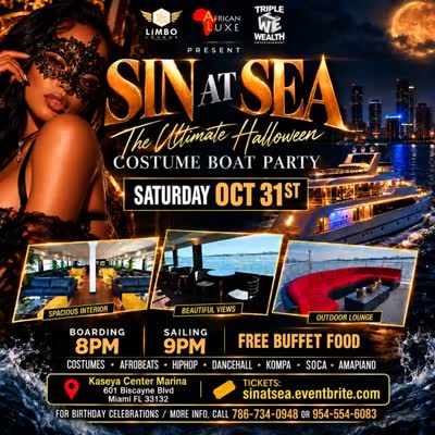SIN AT SEA Halloween Event