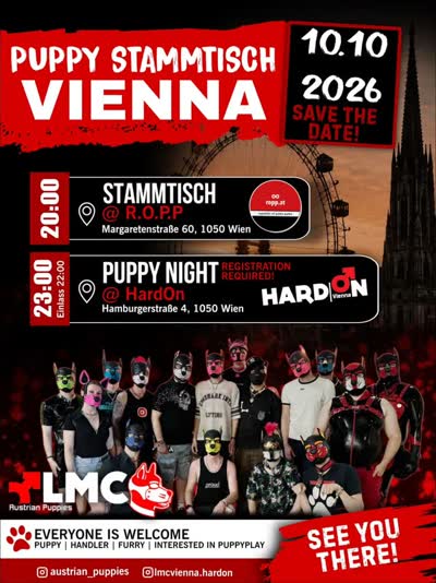 Puppy Stammtisch Vienna