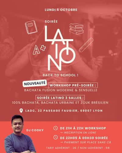 LA LATINO FAIT SA RENTRÉE LUNDI 5 OCTOBRE !