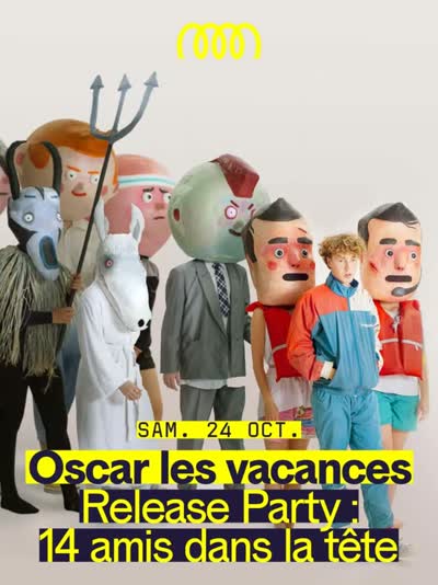 Concert de Oscar les vacances à la Maison ! - Release Party Album 14 amis dans la tête
