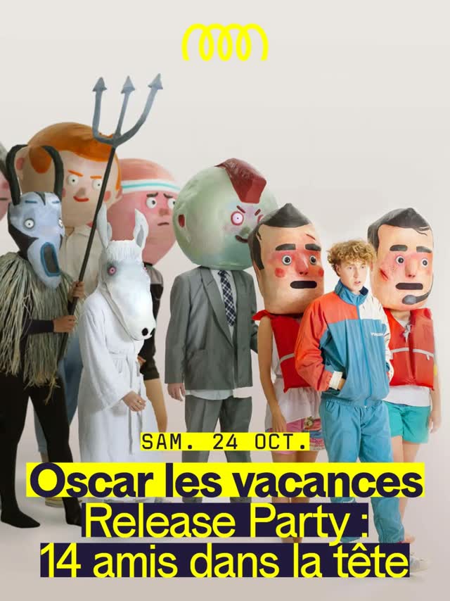 Concert de Oscar les vacances à la Maison ! - Release Party Album 14 amis dans la tête