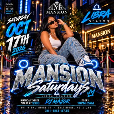 LIBRA SEASON TAKES OVER MANSION