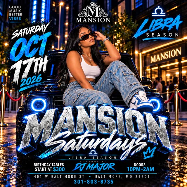 LIBRA SEASON TAKES OVER MANSION