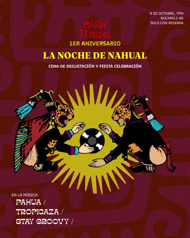 Cena degustación inspirada en nuestra filosofía, investigación y exploración de sabores en la cultura gastronómica mexicana con fiesta de celebración