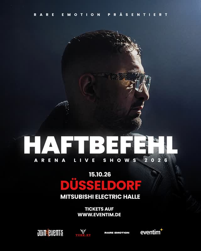 Haftbefehl live in Düsseldorf!