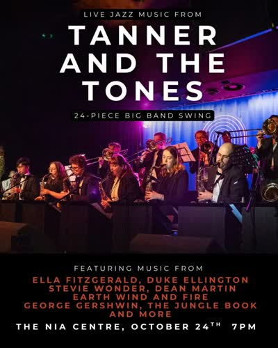 Manchester's 24 piece big band, for one night only