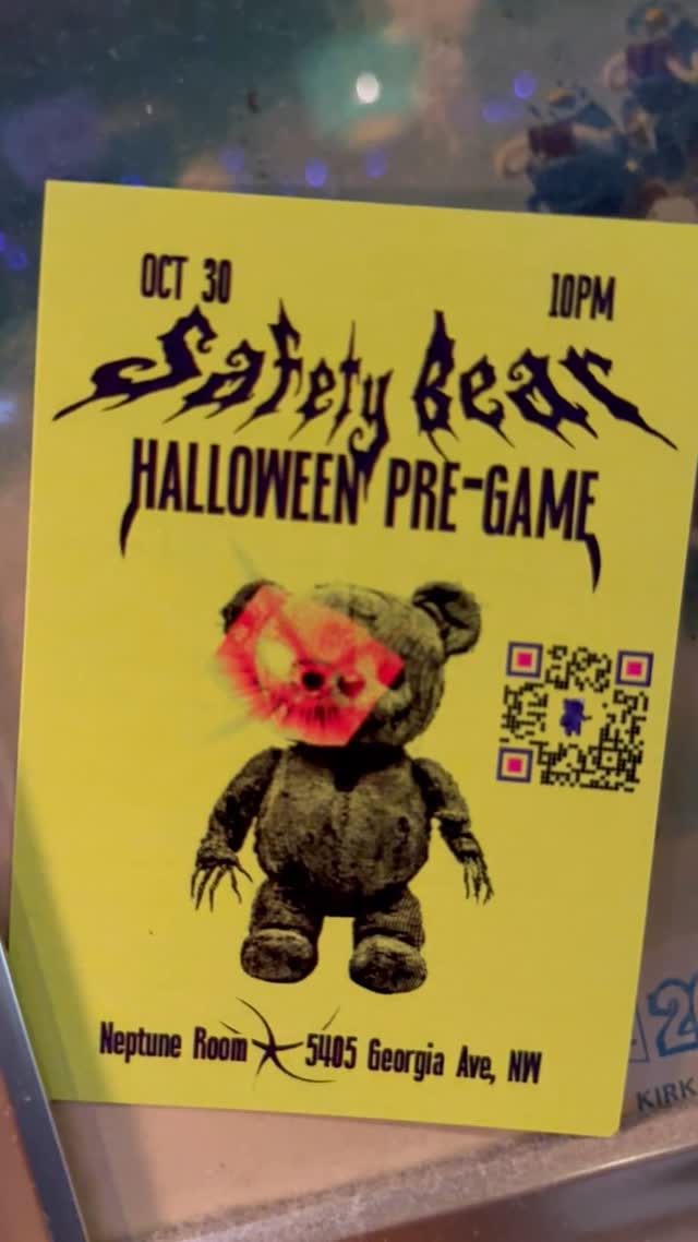 Safety Bear Halloween Pre-Game