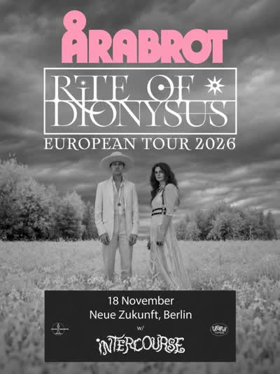 ÅRABROT + INTERCOURSE live at Neue Zukunft, Berlin