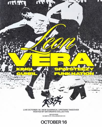 You know the drill. Melbourne were back at it with a fully stacked lineup inside @newguernica