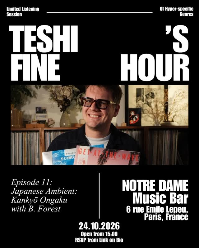 Teshi’s Fine Hour: Japanese Ambient Music of the 80’s (Kankyō Ongaku)