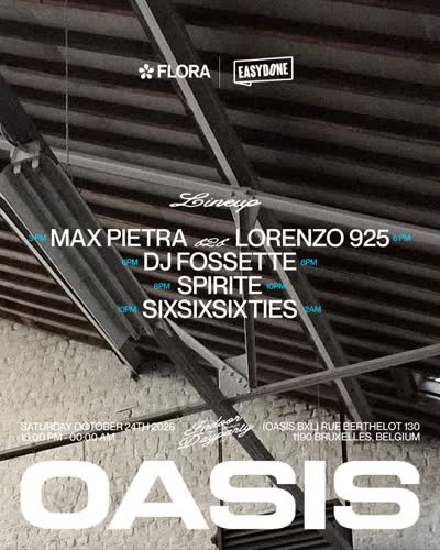 FLORA X EASYDONE INDOOR DAYPARTY